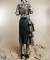 Back Tiered Skirt